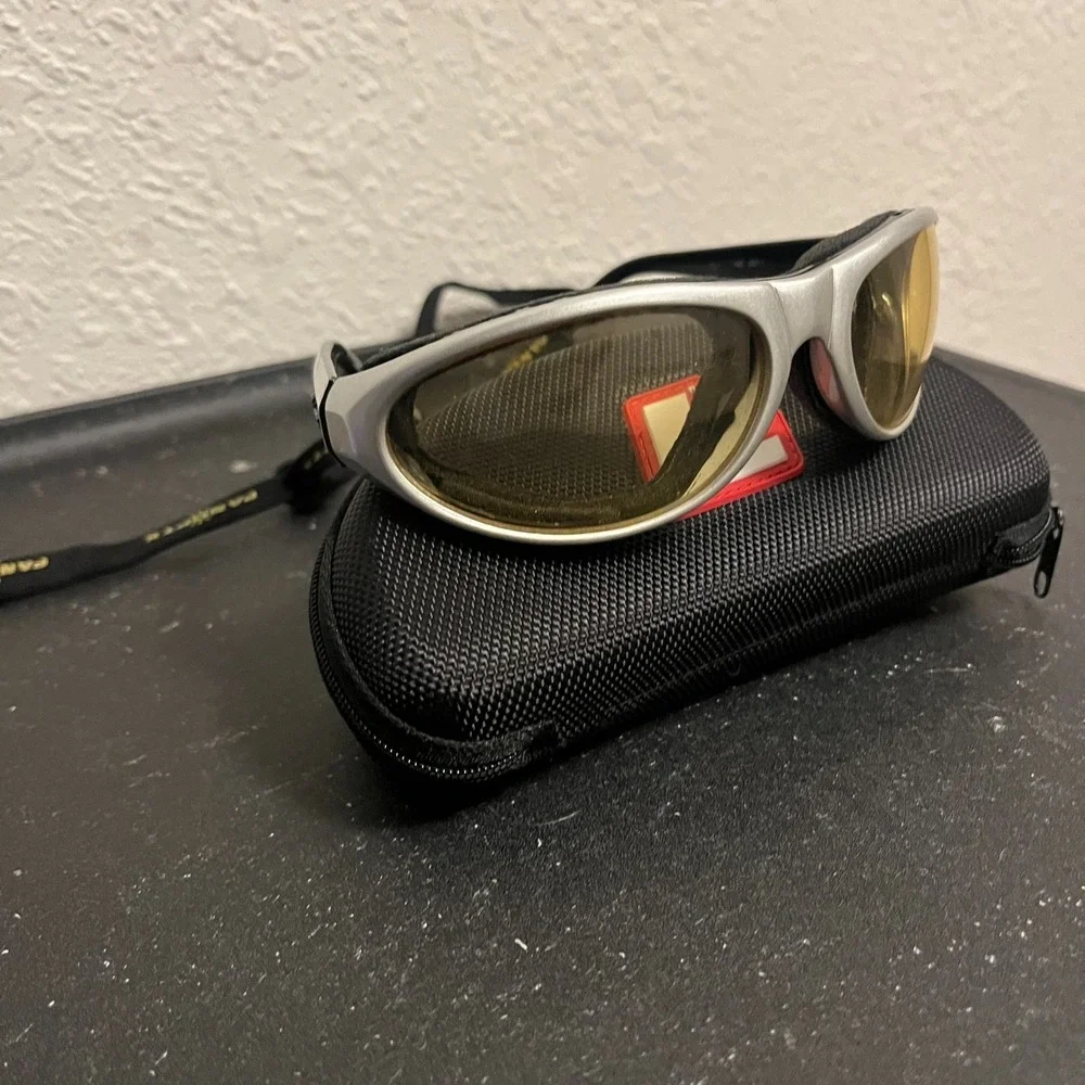 Authentic 7 EYE By Panoptx Hard Case w/Pentax Sunglasses